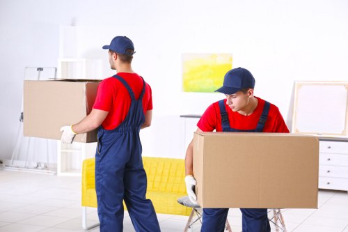 Office relocation team planning a move in Catford