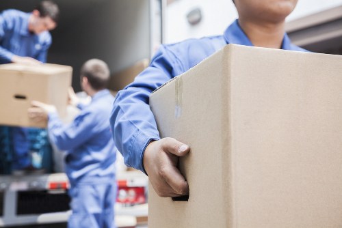 Business relocation team preparing a commercial move in Catford