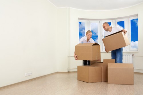 Moving van service for a local Catford home move