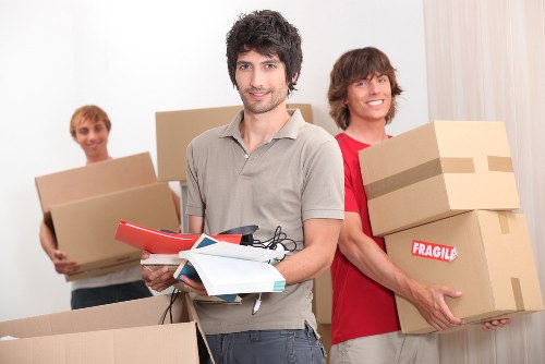 Packing and loading furniture for a Catford home move
