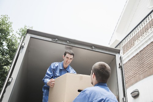 Careful furniture wrapping and protection for a Catford move